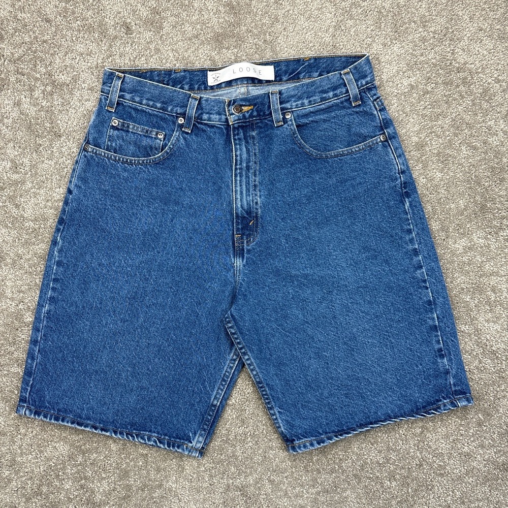 Vintage Y2K Arizona Jean Co Baggy Jean Shorts Jorts Size 32